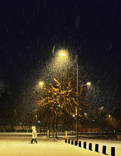 下雪背景