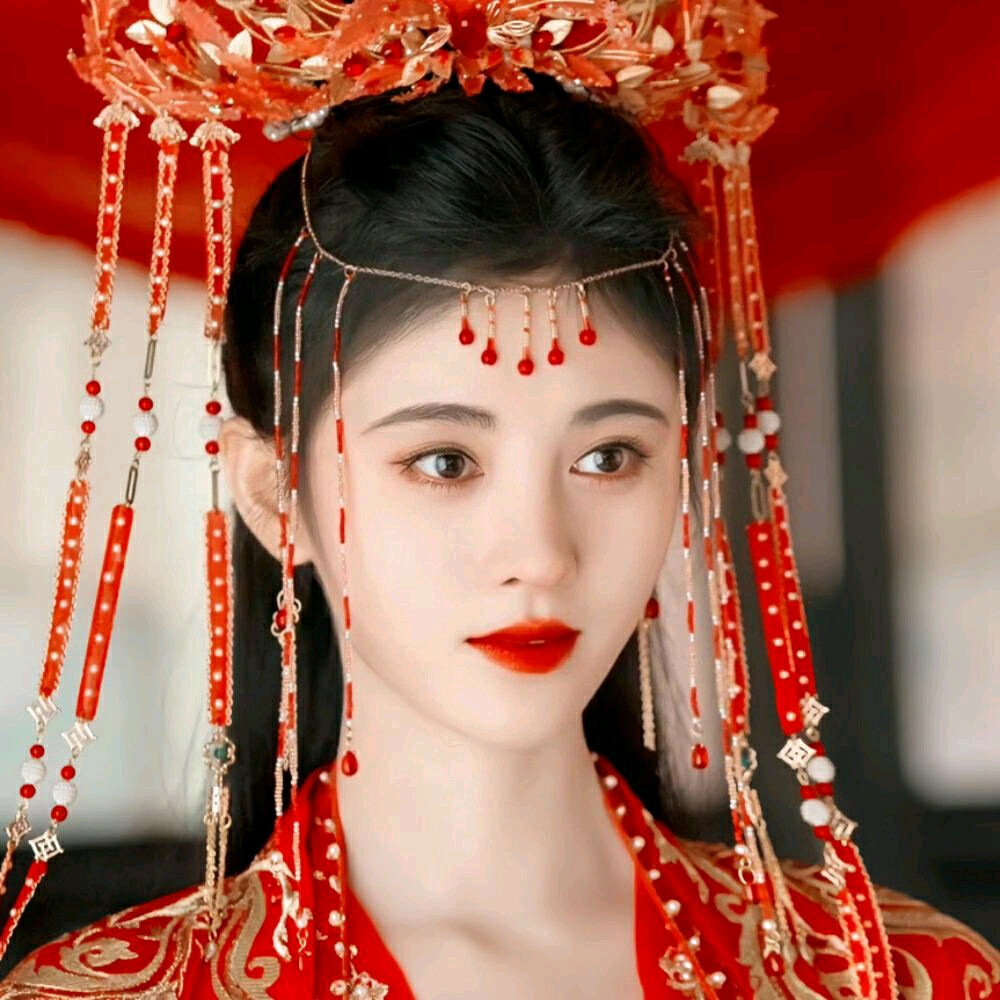 鞠婧祎 婚服装扮