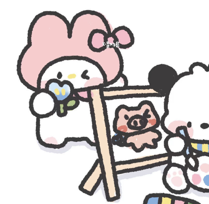 饼饼，晚安吻，画画，男仆