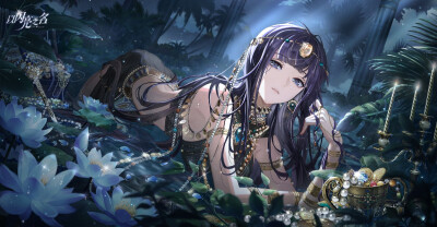 以闪亮之名| SSR羁绊「时纪·亚图姆之泪」
「姐姐，就是很亲近很亲近的人。」
沉睡潭底的宝石被唤醒，是灾难还是奇迹？
孤烟荒漠，绿洲深潭，与时纪一起进入这场沉沦千年的梦境。