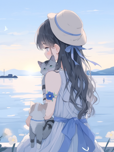 海边少女