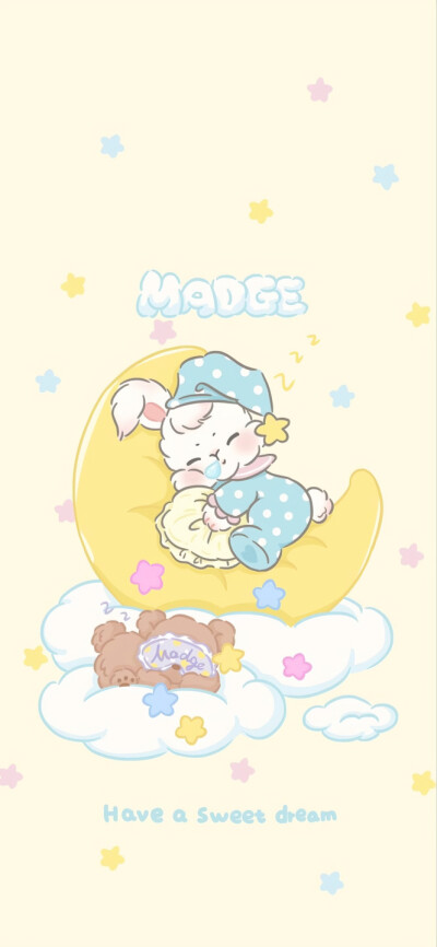 可爱 插画 壁纸 套图