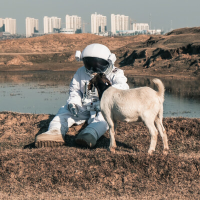 唯美太空人宇航员头像