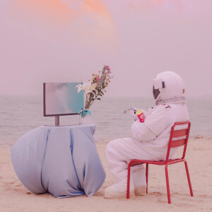 唯美太空人宇航员头像