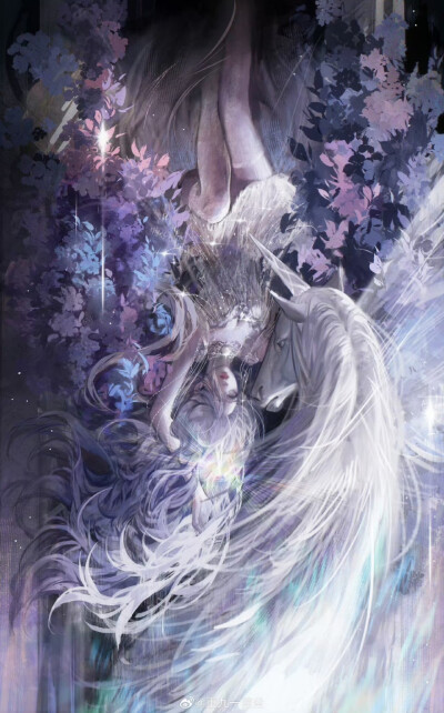 画师：重九一筐盐
#闪耀暖暖##和暖暖的十一年##闪耀暖暖同人#
世界上的每朵花都会有自己流光溢彩的瞬间，十二月带来的是暖暖的花绽放的奇迹