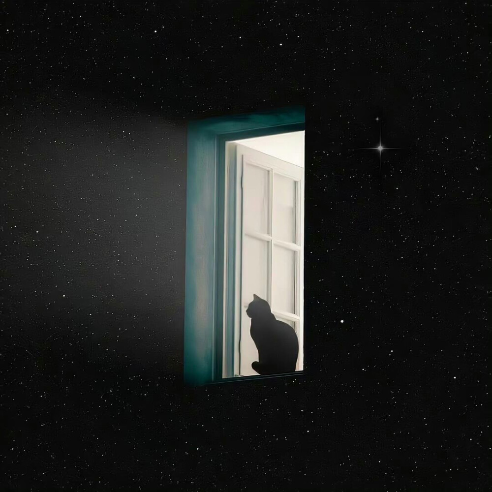 黑色系朋友圈背景图