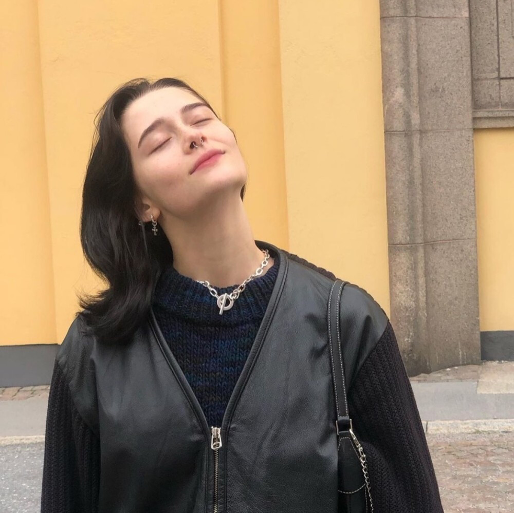 欧洲风欧美女孩聊天头像