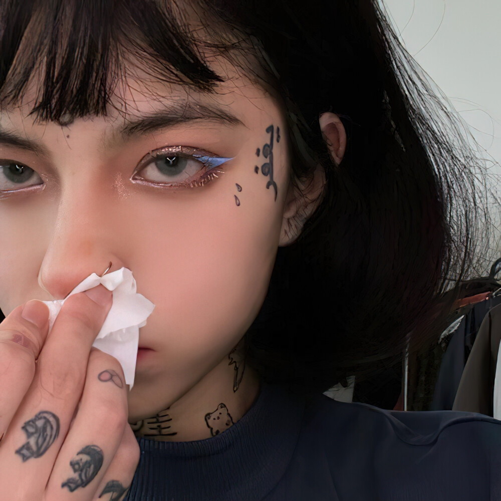 欧洲风欧美女孩聊天头像