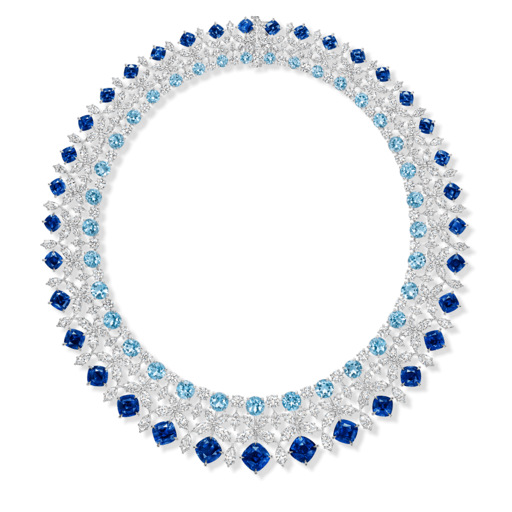 harry winston 高级珠宝系列「royal adornments」灵感来自品牌历史上