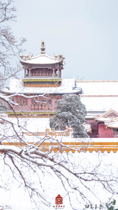 初雪故宫