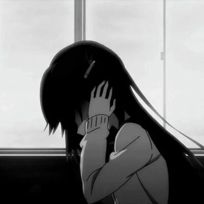 非主流 黑白 伤感