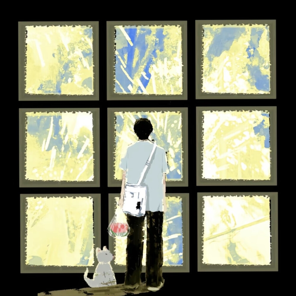 情侣头像 出处：望希