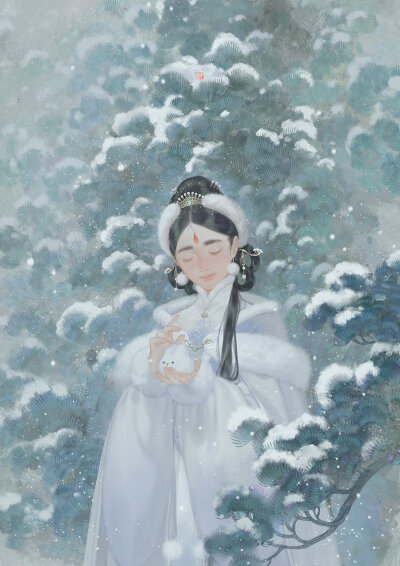 画师 twi zzzi_gn 大寒 大雪 小寒 小雪