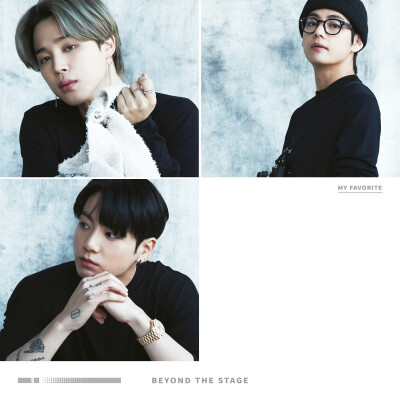 防弹少年团
231214 官推
‘BEYOND THE STAGE’
BTS DOCUMENTARY PHOTOBOOK : THE DAY WE MEET Preview Cuts 1 - MY FAVORITE