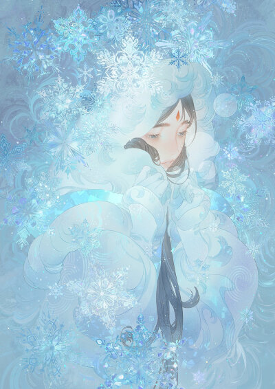 画师 twi zzzi_gn 大寒 大雪 小寒 小雪