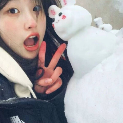 下雪女头.礼