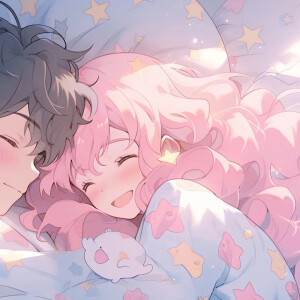 【头像】情侣动漫