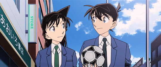 『名侦探柯南』新兰超甜动图