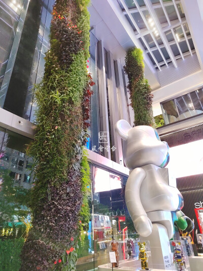 中州湾商业垂直绿化