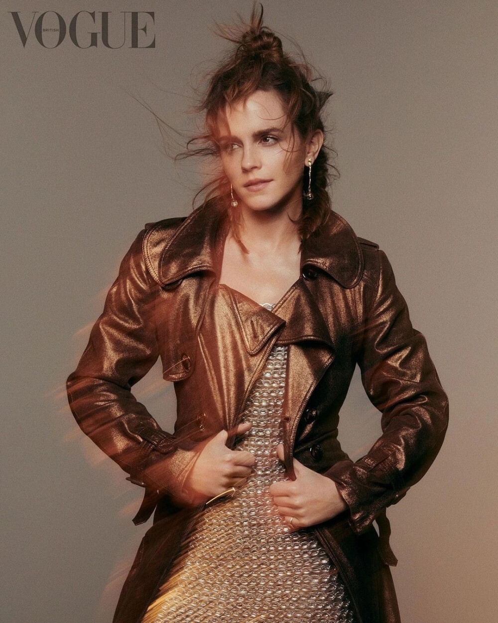 Emma Watson by Charlotte Wales for British Vogue
weibo@Ouvg