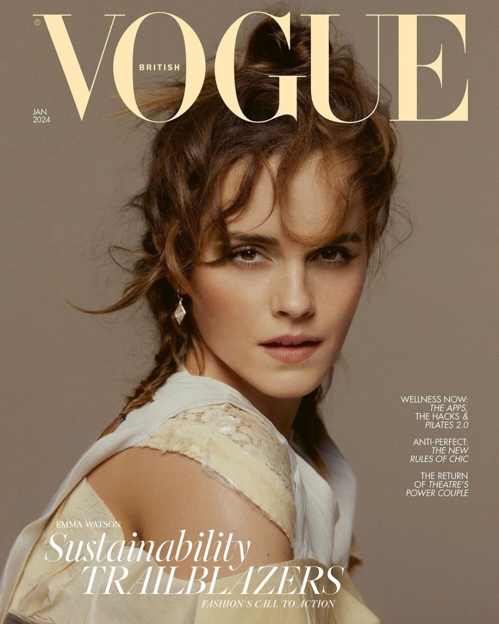 Emma Watson by Charlotte Wales for British Vogue
weibo@Ouvg