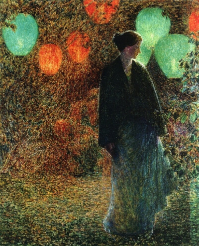 美国印象派艺术家柴尔德.哈萨姆（Frederick Childe Hassam，1859—1935）笔下19世纪末20世纪初的女性肖像，画家以明亮轻快的笔触，将人带回到那个明媚而美好的时代。 ​​​