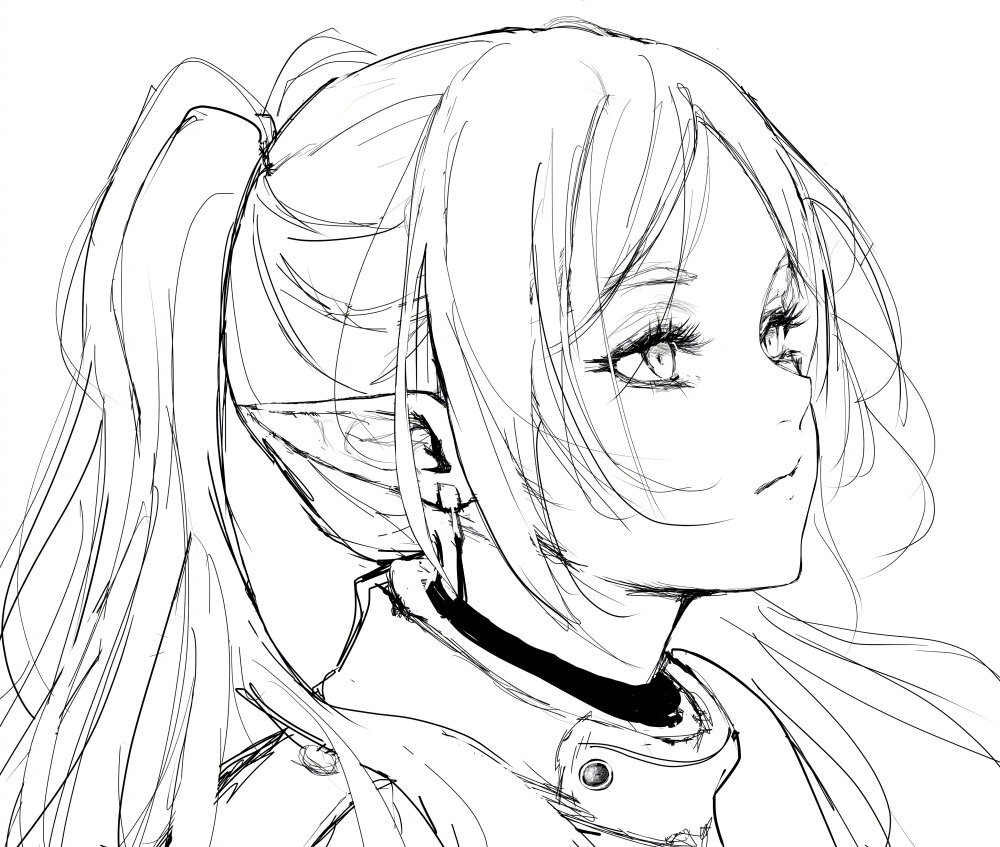 ナカムラ太太真的好会画美女