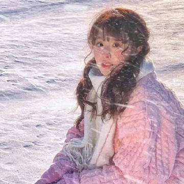 冬日下雪天氛围感女生头像~ 