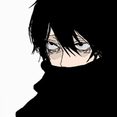 黑白♡动漫♡男头