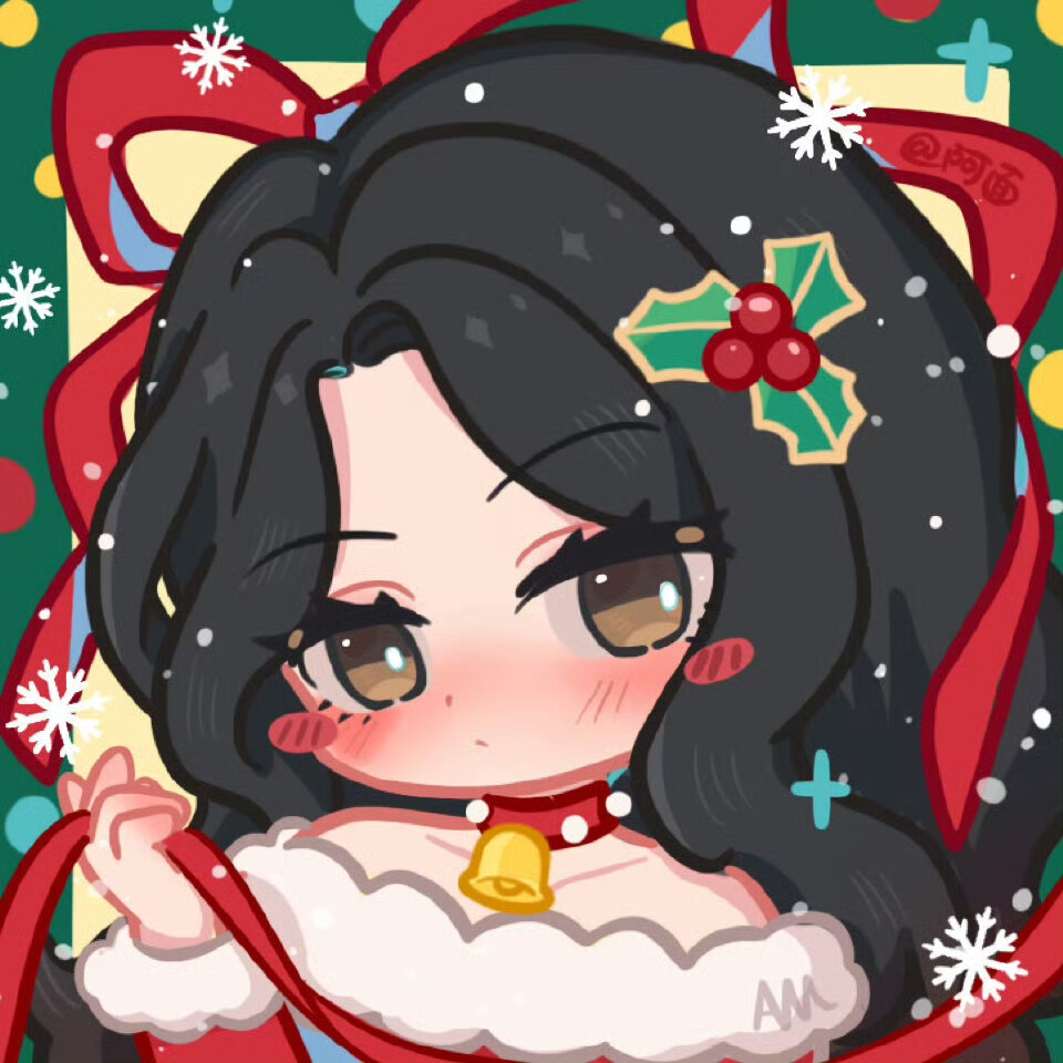 q版圣诞节可爱头像