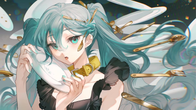 初音未来
bilibili：混合可可