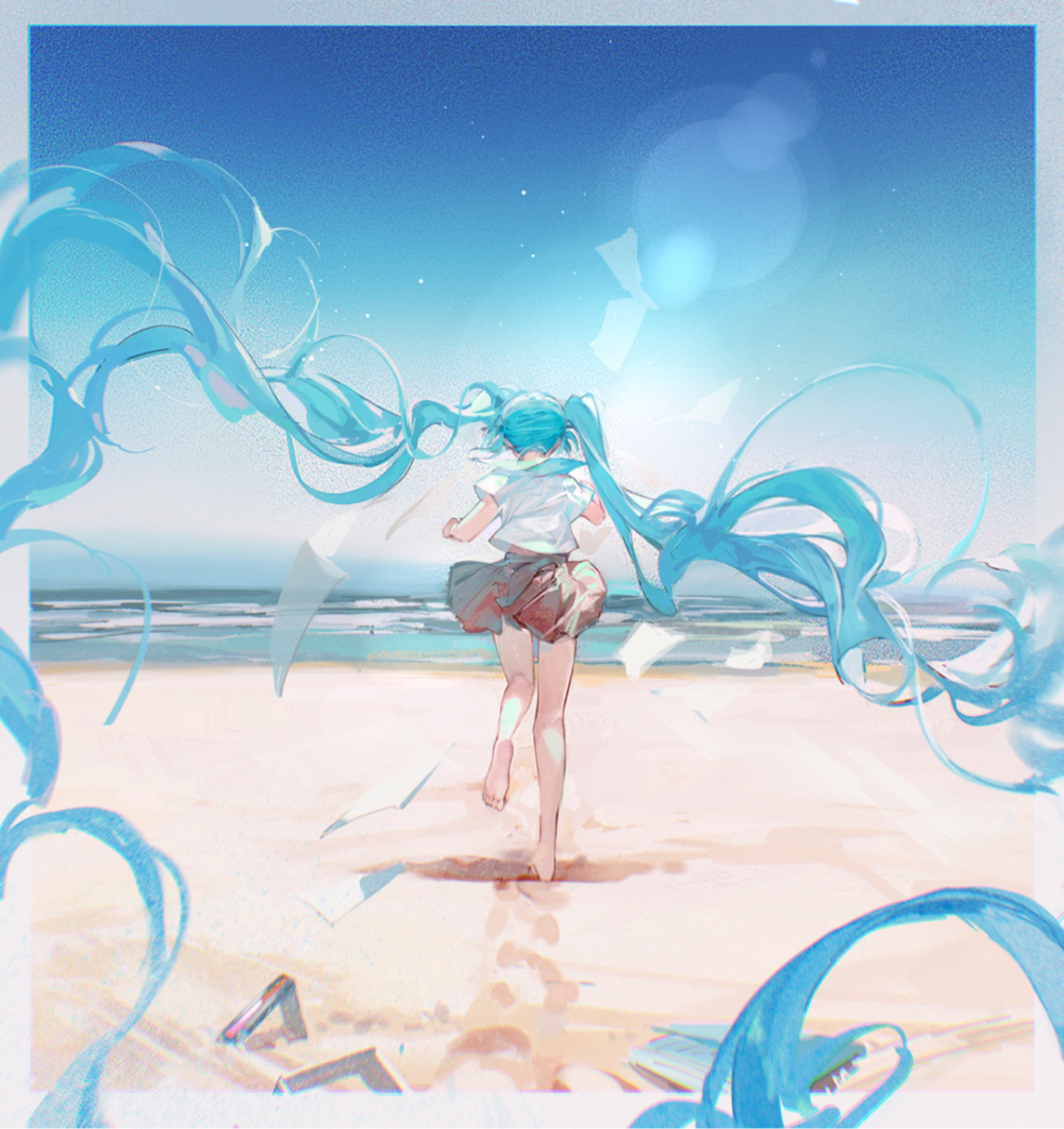 初音未来
bilibili：混合可可