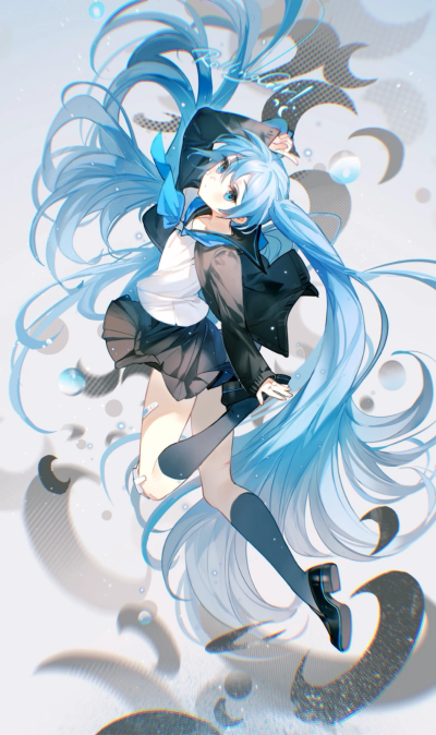 初音未来
bilibili：混合可可