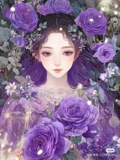 紫色森林
