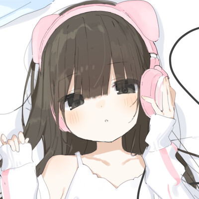 动漫女生头像 只是个宅