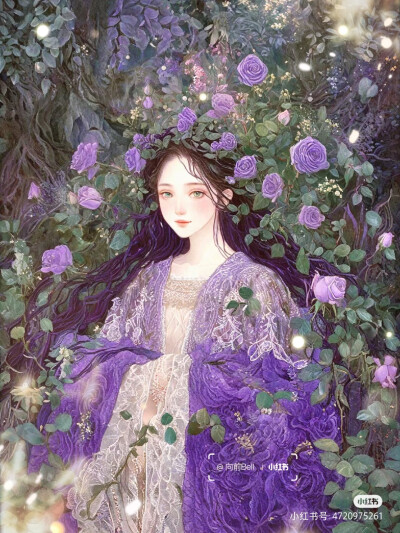 紫色森林