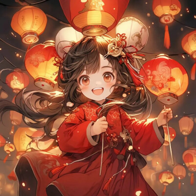 新年女生头像