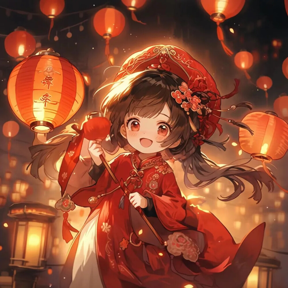 新年女生头像