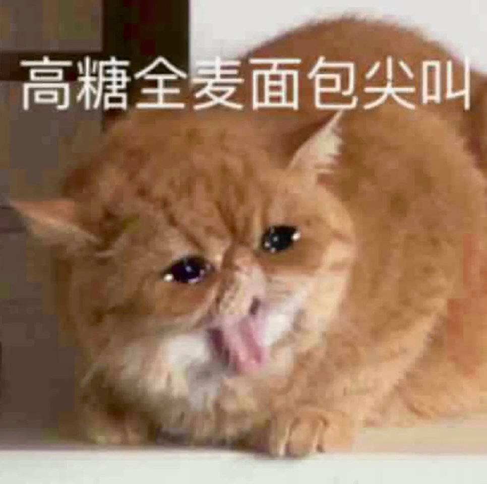 甜点猫咪表情包