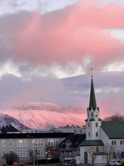 粉色浪漫 冰岛