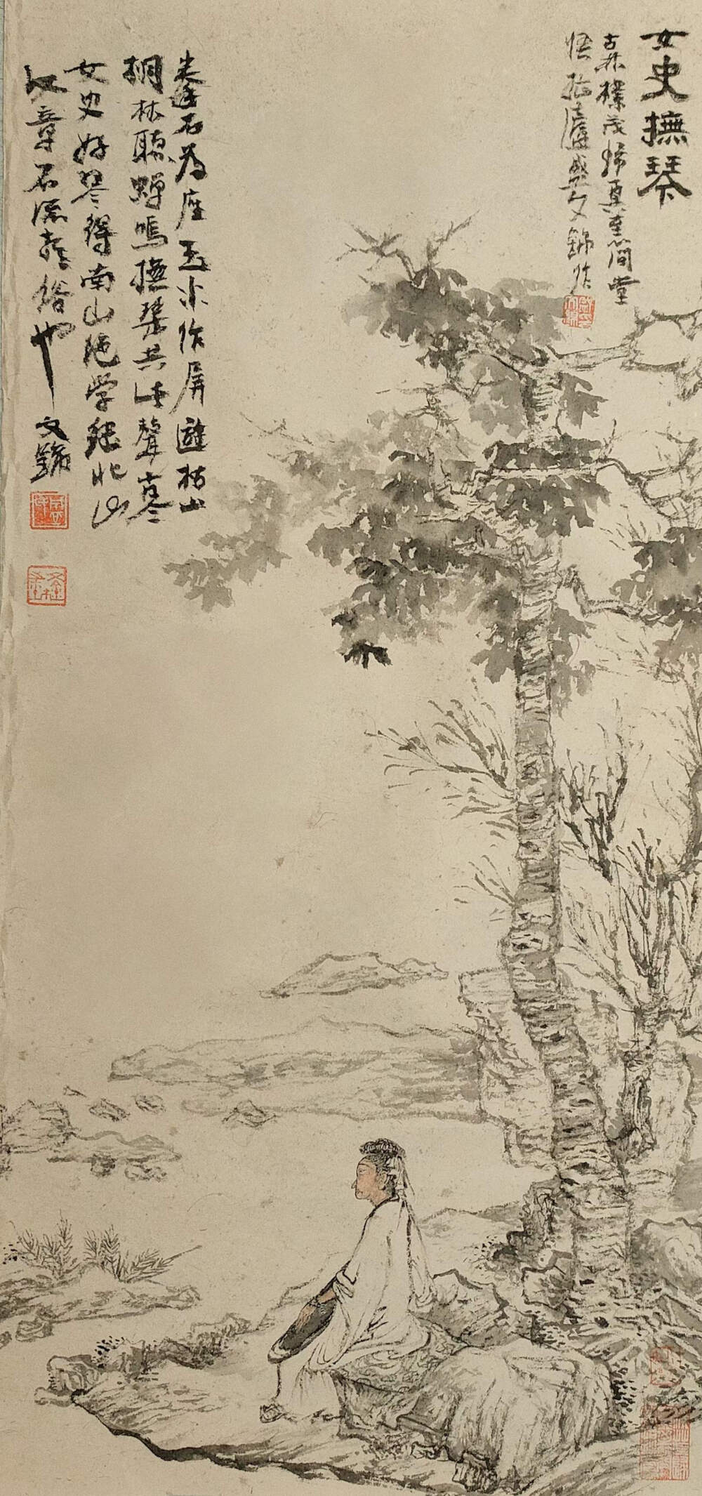 盛文锦 中国画 国画 山水画 人物画 传统文化艺术