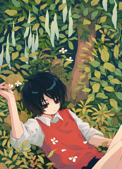 可爱的少女插画 / Tumblr beshinoe ​​​