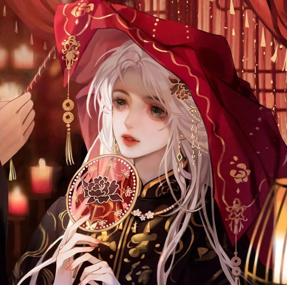 古风动漫情侣头像