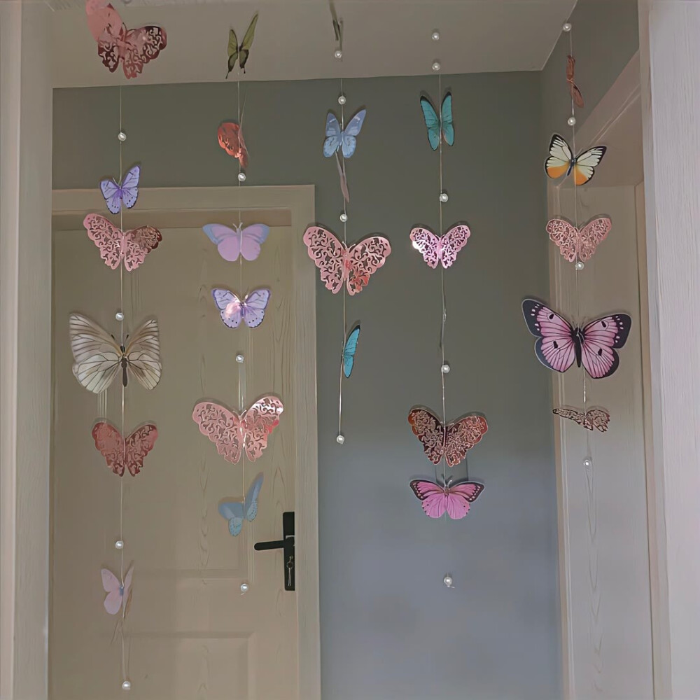 WeChat蝴蝶背景图