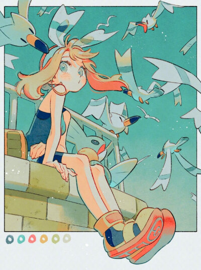 水彩风的宝可梦~这风格太治愈啦(*´∀`*)
#精灵宝可梦# Twi:ohr_cn ​​​