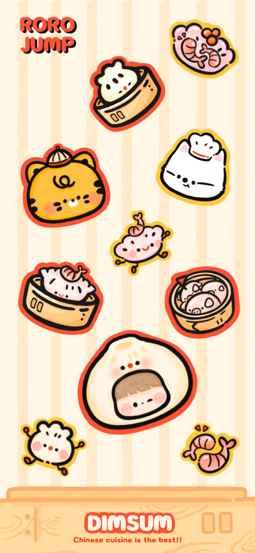 中华风可爱女孩子手机套图iPad壁纸
#插画壁纸##新年壁纸#