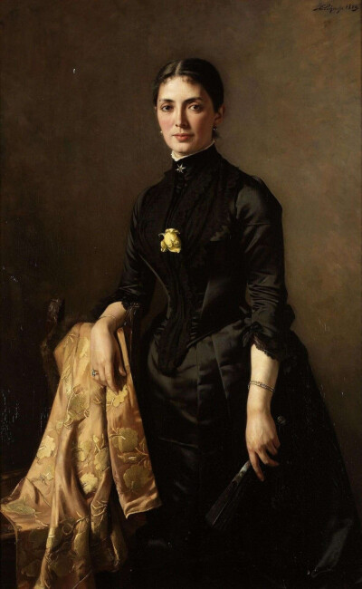 德国艺术家Karl Ferdinand Sohn（1848-1908）绘画作品欣赏。