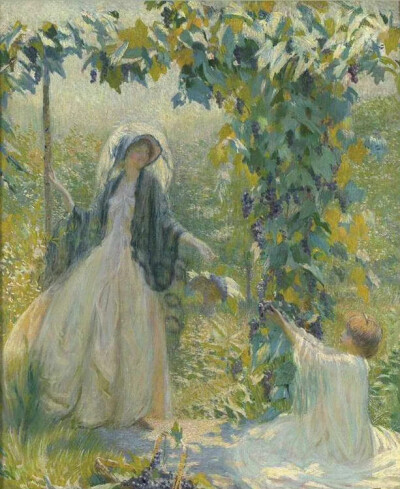 美国印象派画家Philip Leslie Hale