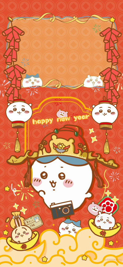 chiikawa好运发财新年头像壁纸
#插画壁纸#