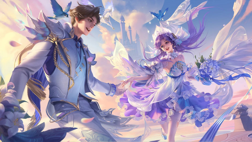 传说对决✘王者荣耀 贝扬新造型 挚爱之约